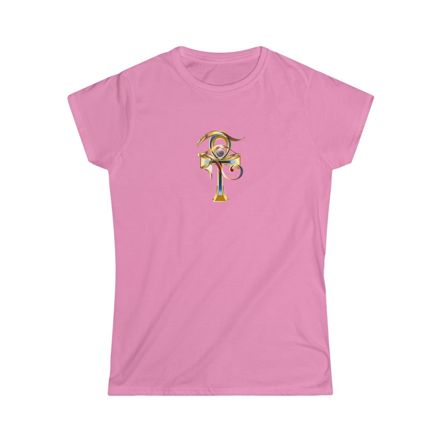 Women's Softstyle Tee with Egyptian design