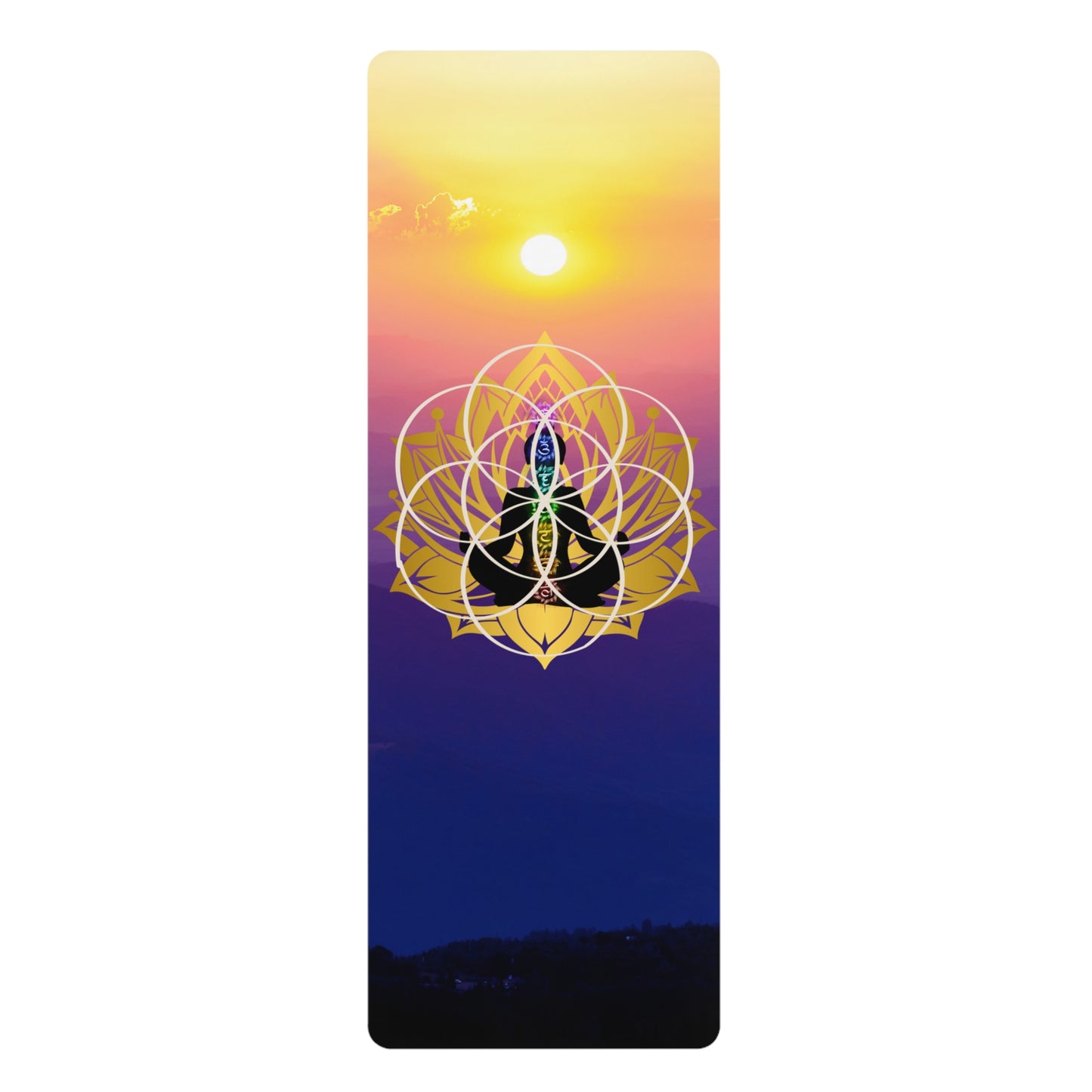 Meditation Lotus Flower Yoga Mat