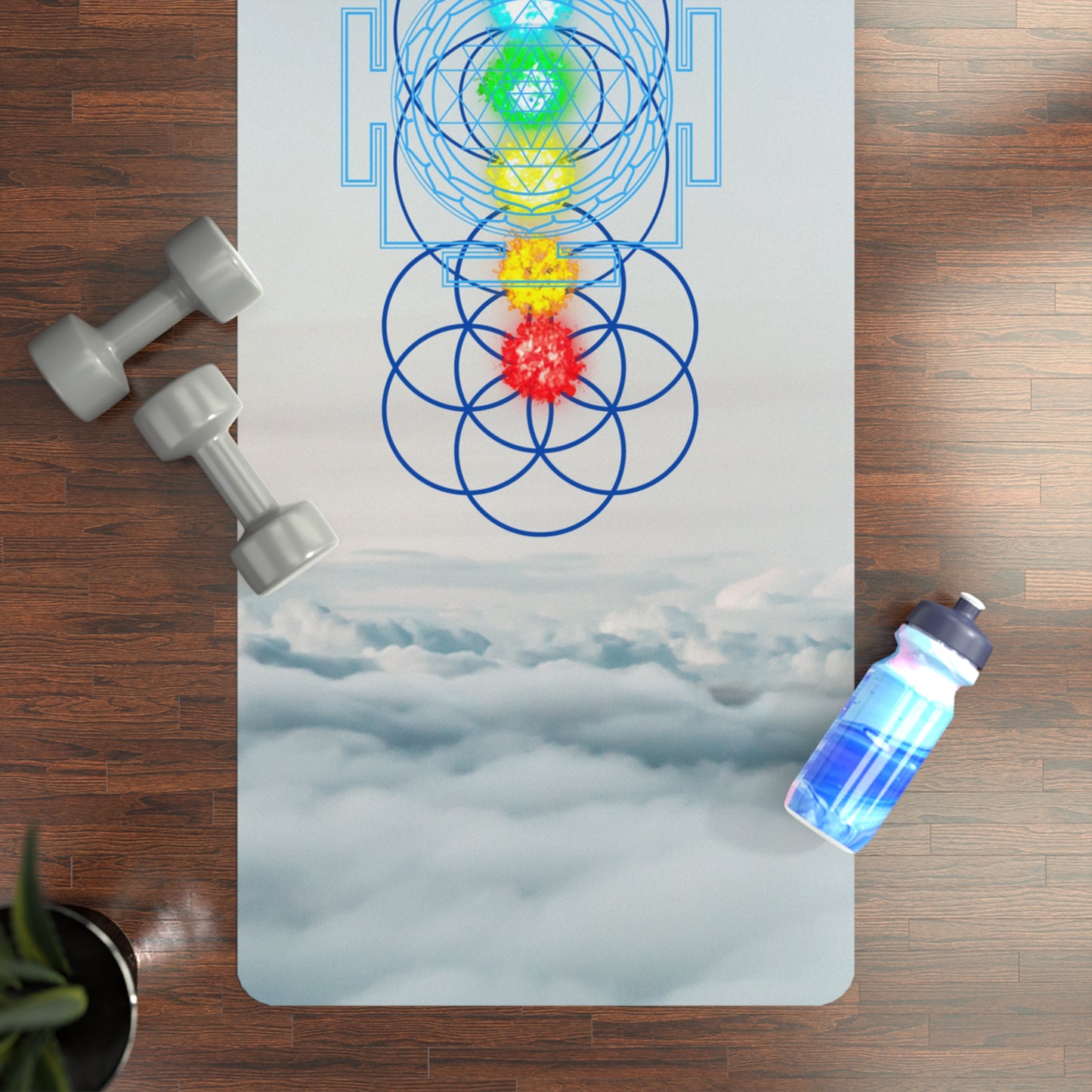 Sacred Geometry Yoga Mat
