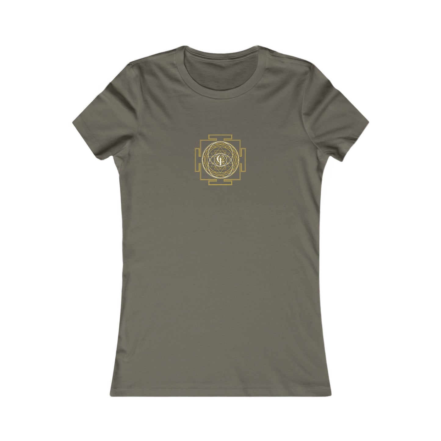 Women's T-Shirt with Sri-Yantra Design