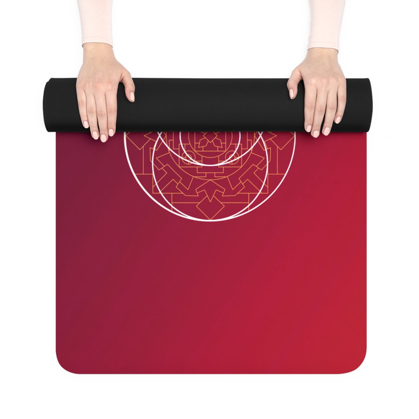 Sacred Geometry Ophiuchus Yoga Mat