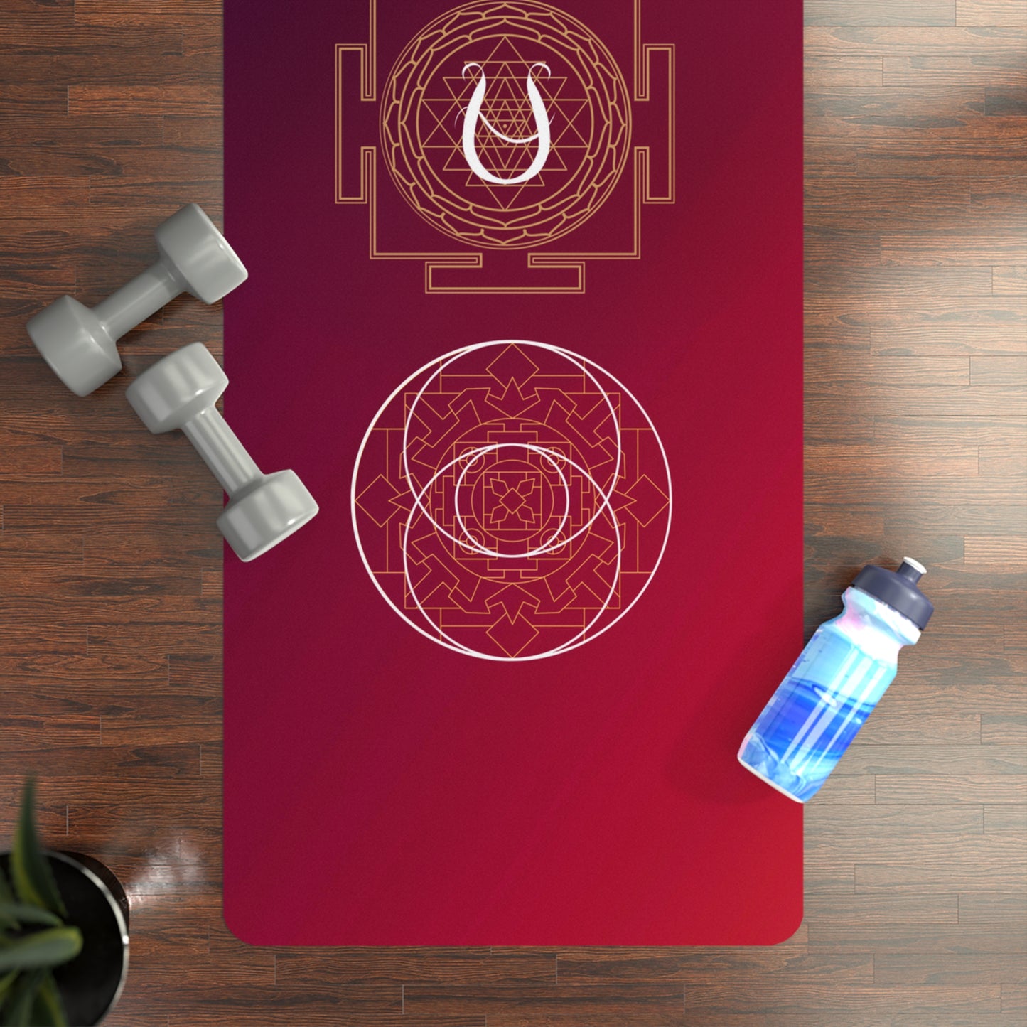 Sacred Geometry Ophiuchus Yoga Mat