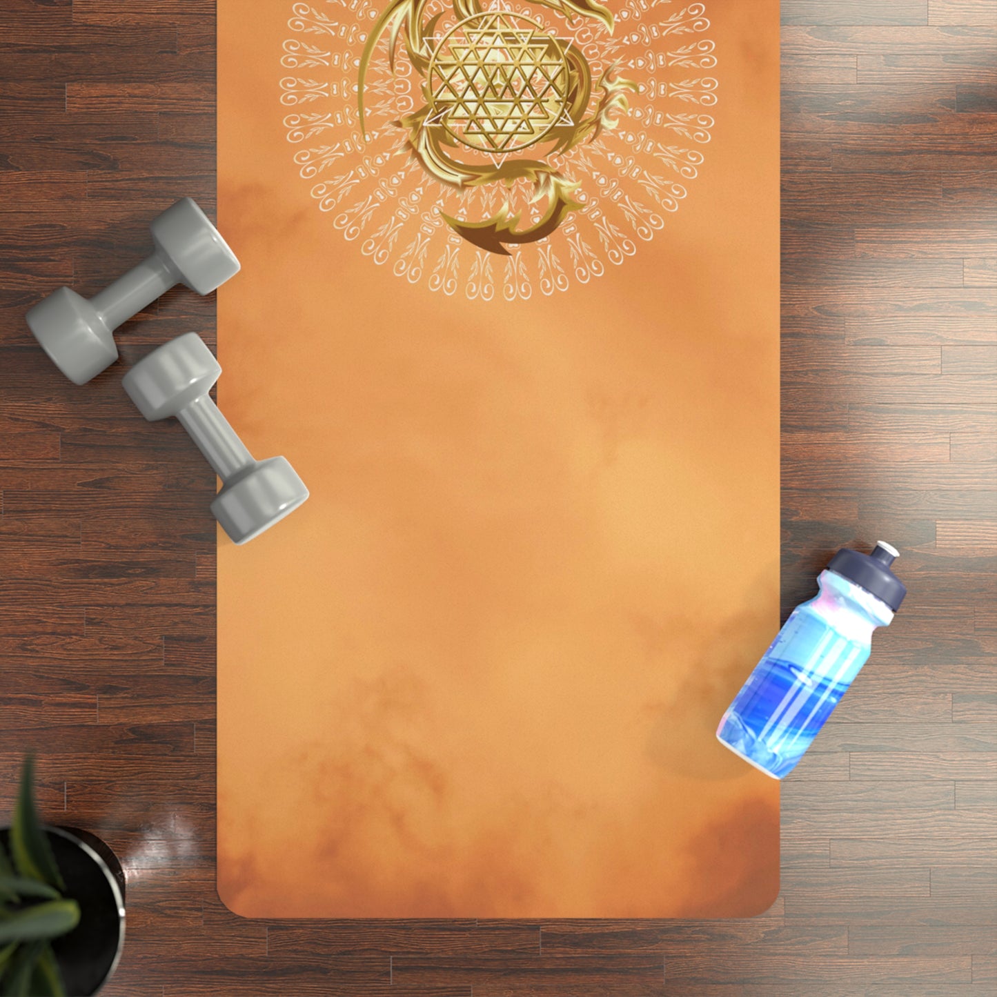 Dragon Sacred Geometry Yoga Mat