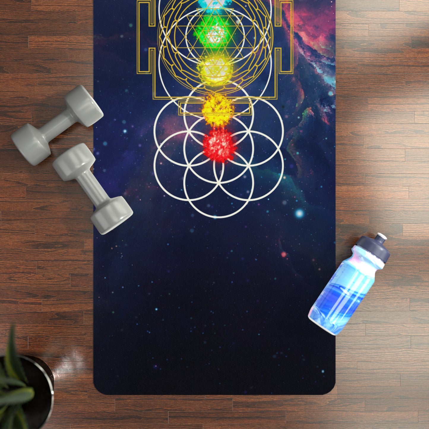 Sacred Geometry Yoga Mat