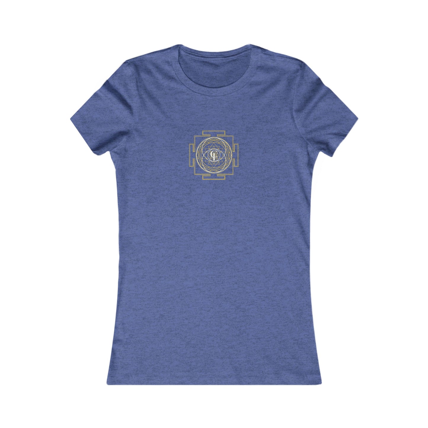 Women's T-Shirt with Sri-Yantra Design