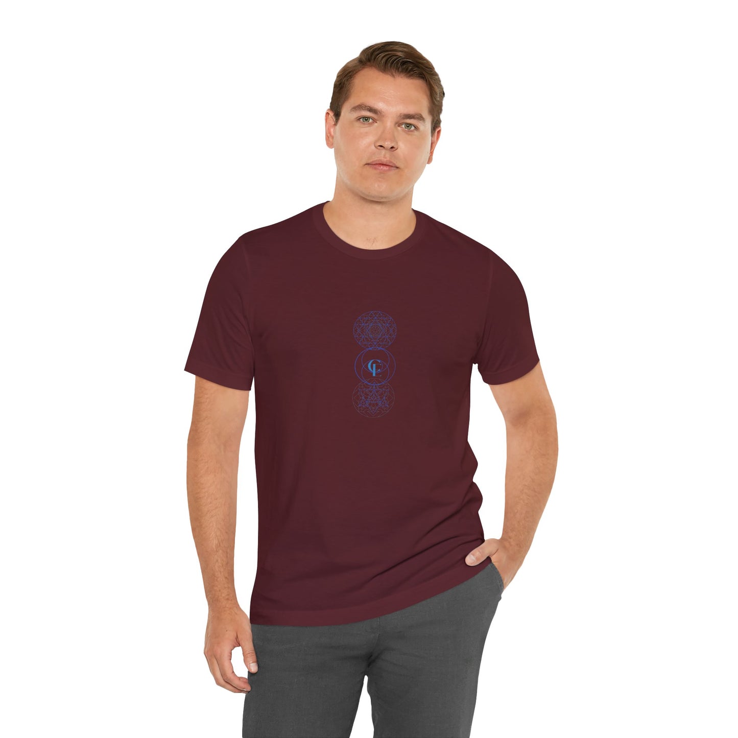 Short Sleeve T-Shirt with Sacred Geometry