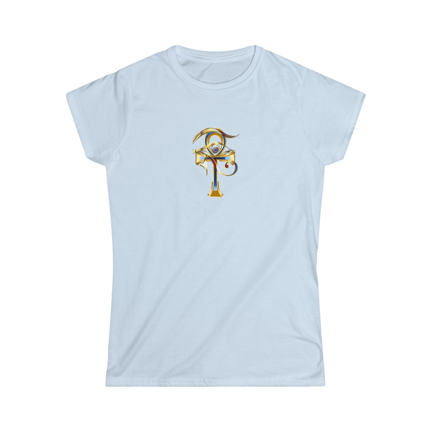 Women's Softstyle Tee with Egyptian design