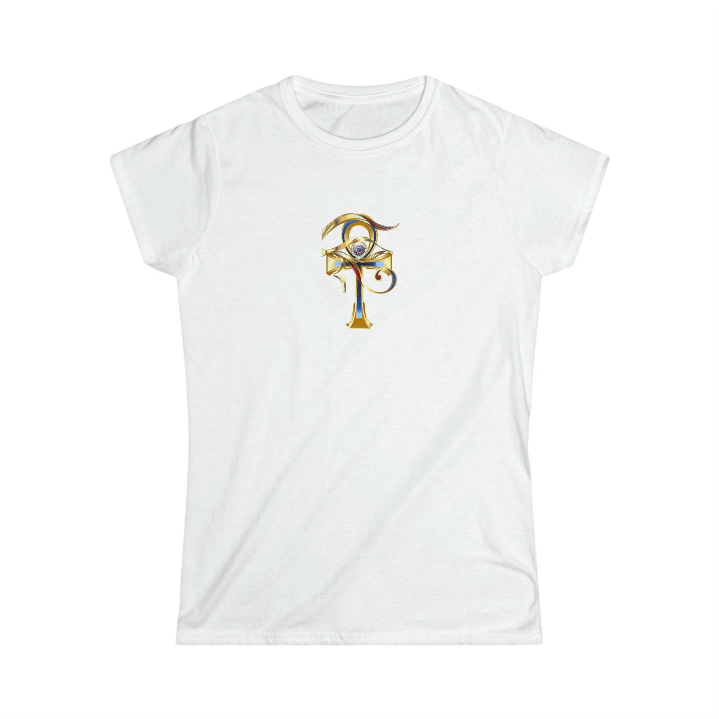 Women's Softstyle Tee with Egyptian design