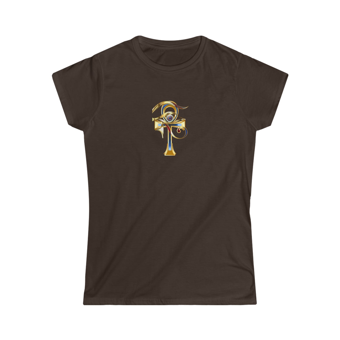 Women's Softstyle Tee with Egyptian design