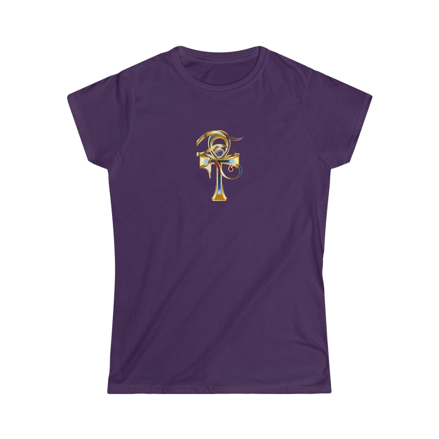 Women's Softstyle Tee with Egyptian design