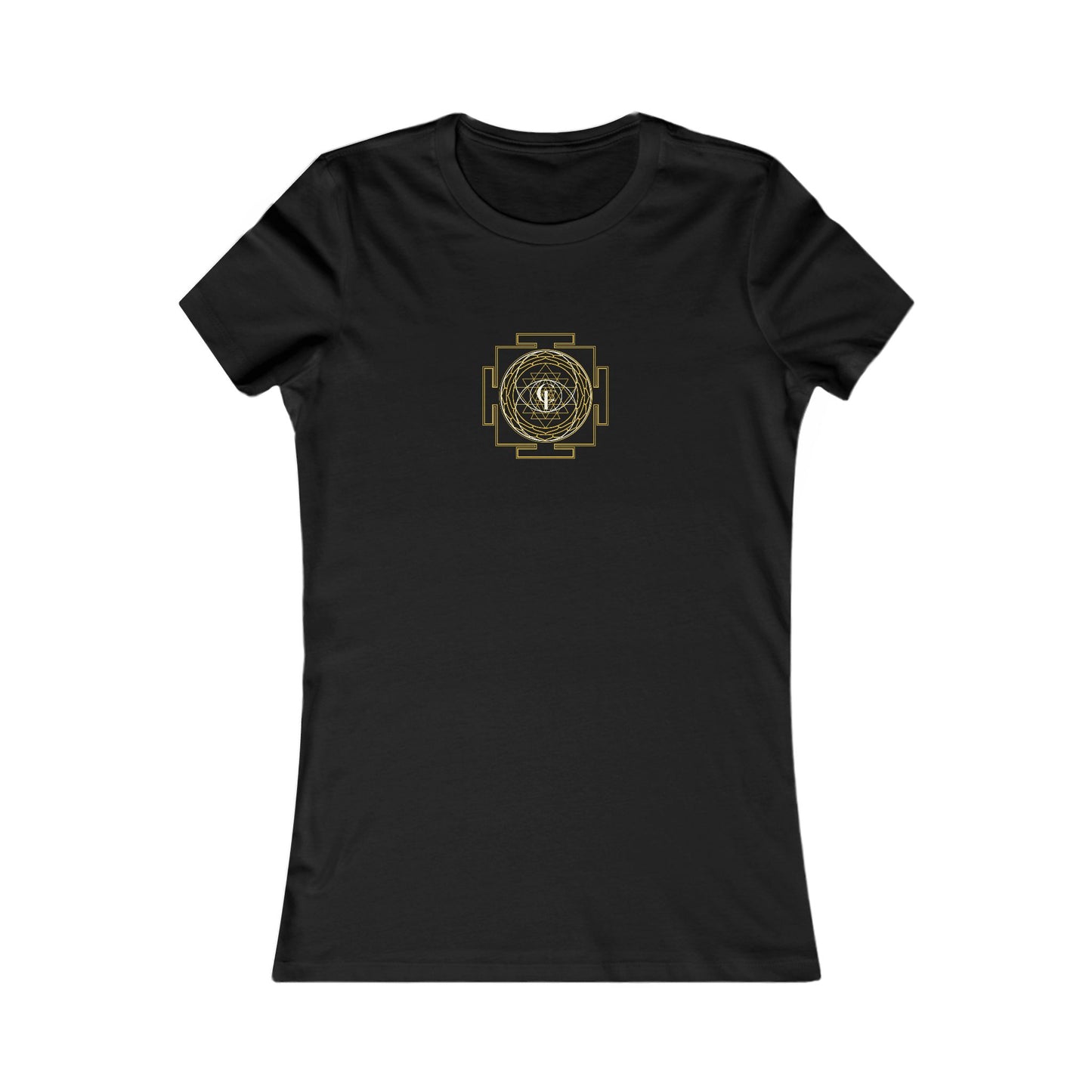 Women's T-Shirt with Sri-Yantra Design