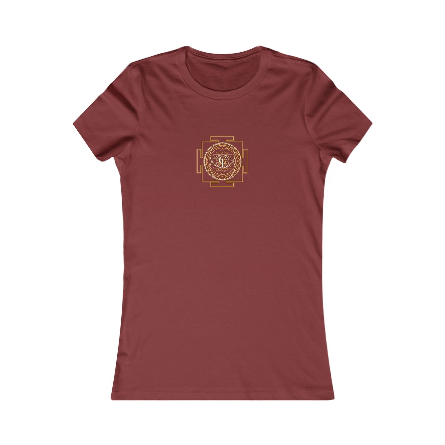 Women's T-Shirt with Sri-Yantra Design