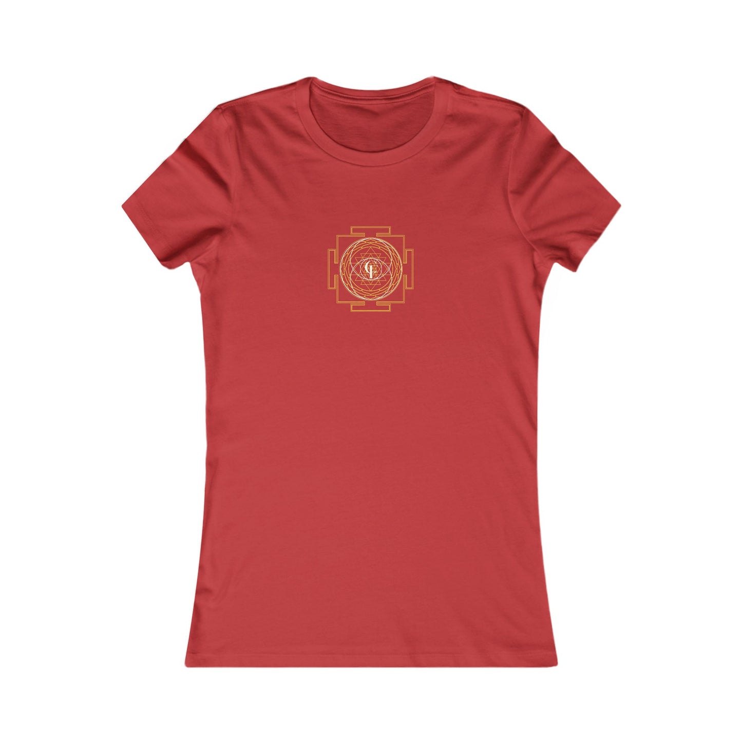 Women's T-Shirt with Sri-Yantra Design