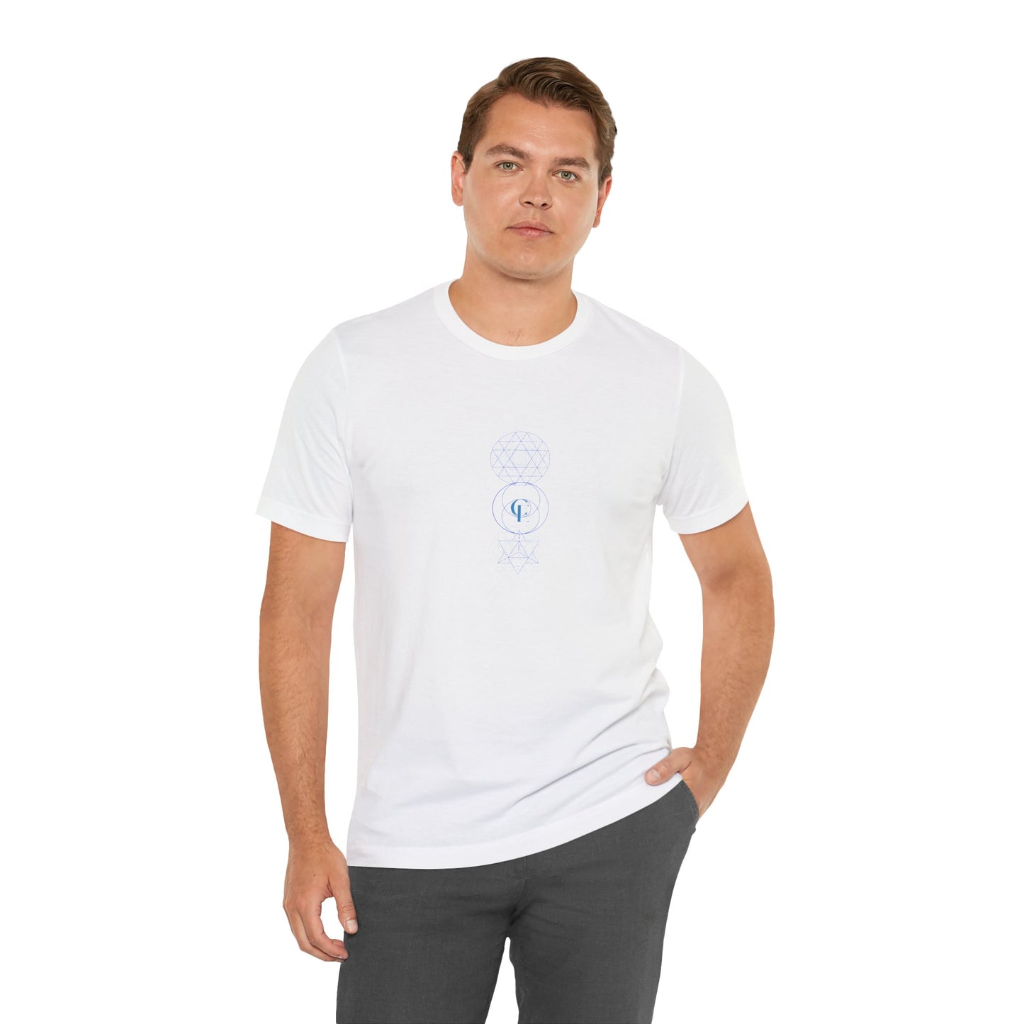 Short Sleeve T-Shirt with Sacred Geometry