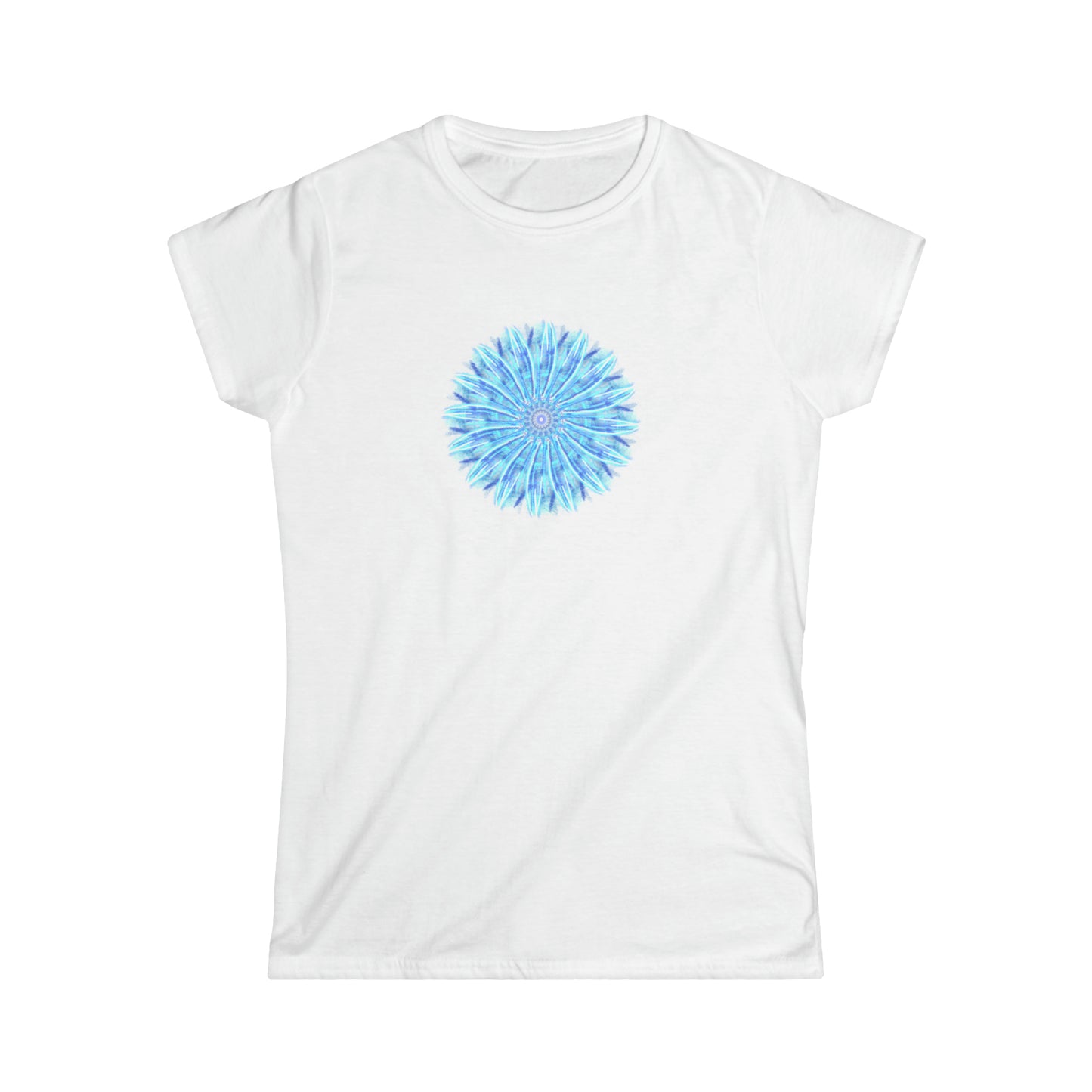 Women's Softstyle Tee with Sacred Geometry