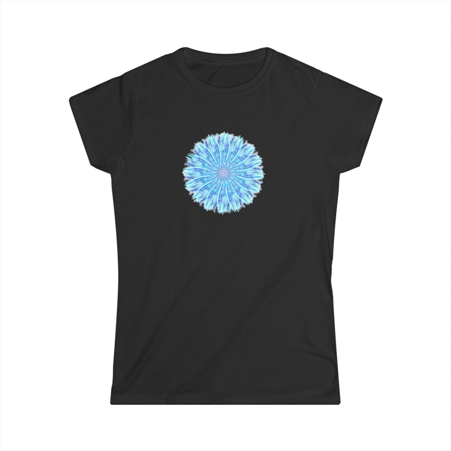 Women's Softstyle Tee with Sacred Geometry