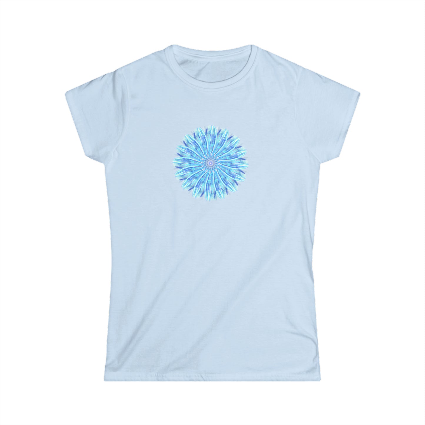 Women's Softstyle Tee with Sacred Geometry