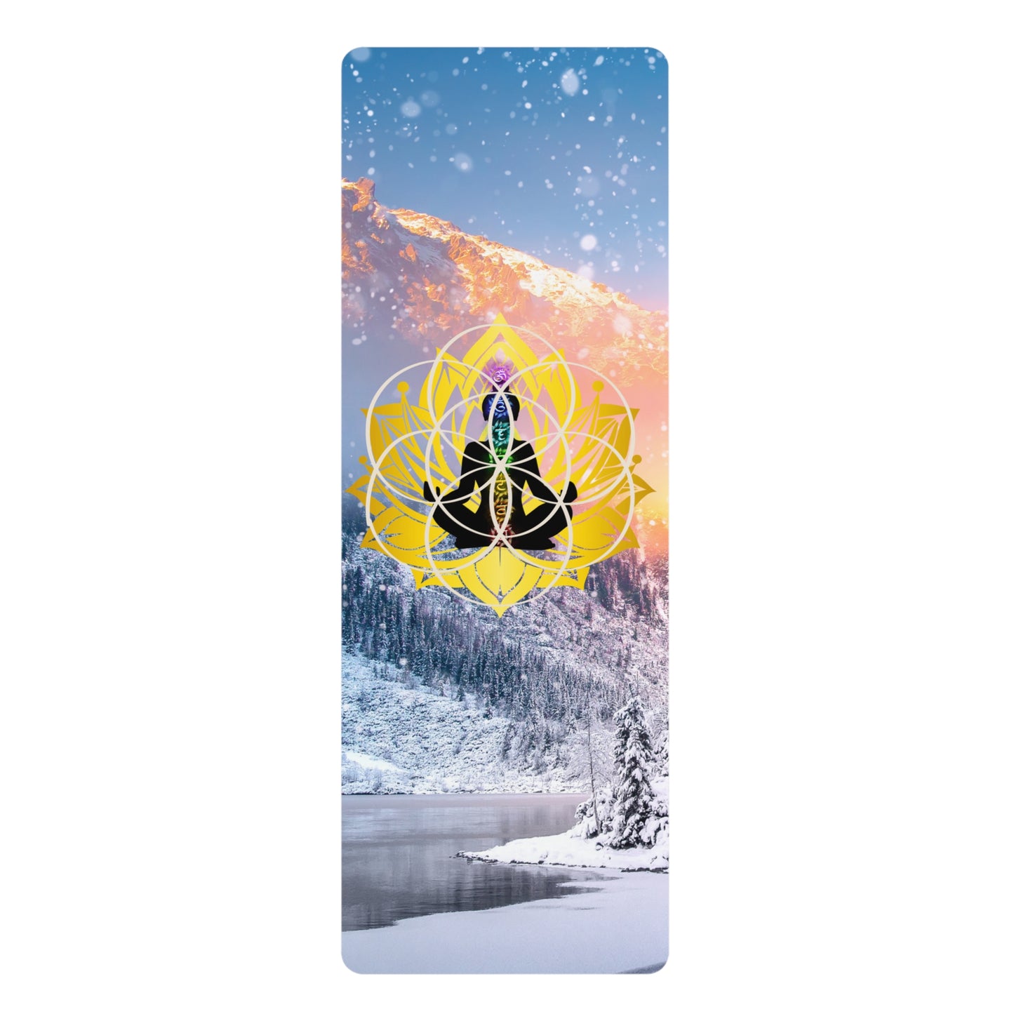 Meditation Lotus Flower Yoga Mat