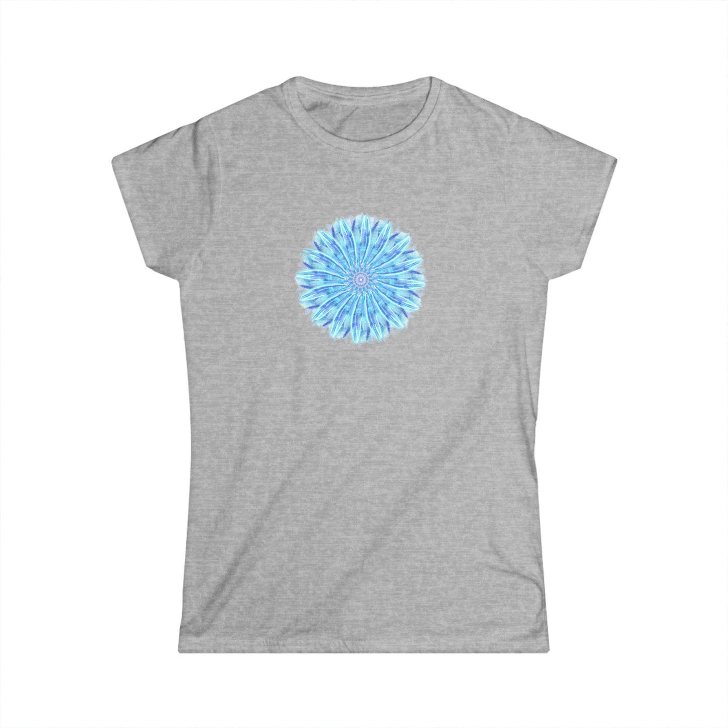 Women's Softstyle Tee with Sacred Geometry