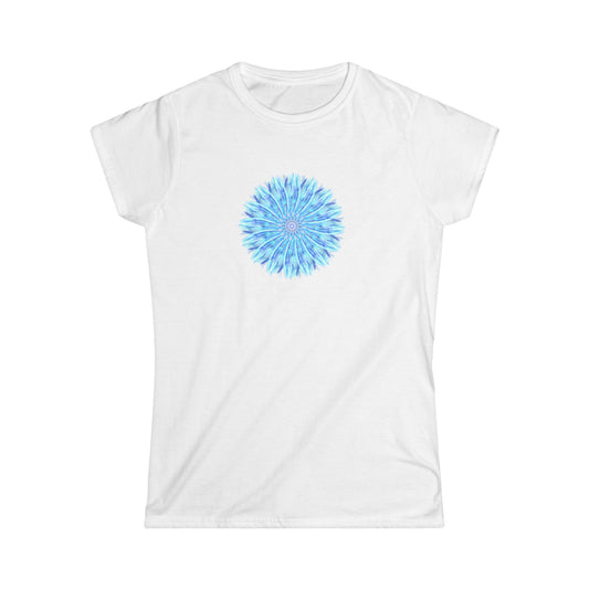 Women's Softstyle Tee with Sacred Geometry