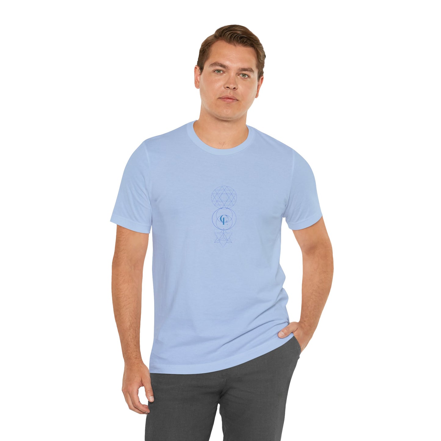 Short Sleeve T-Shirt with Sacred Geometry