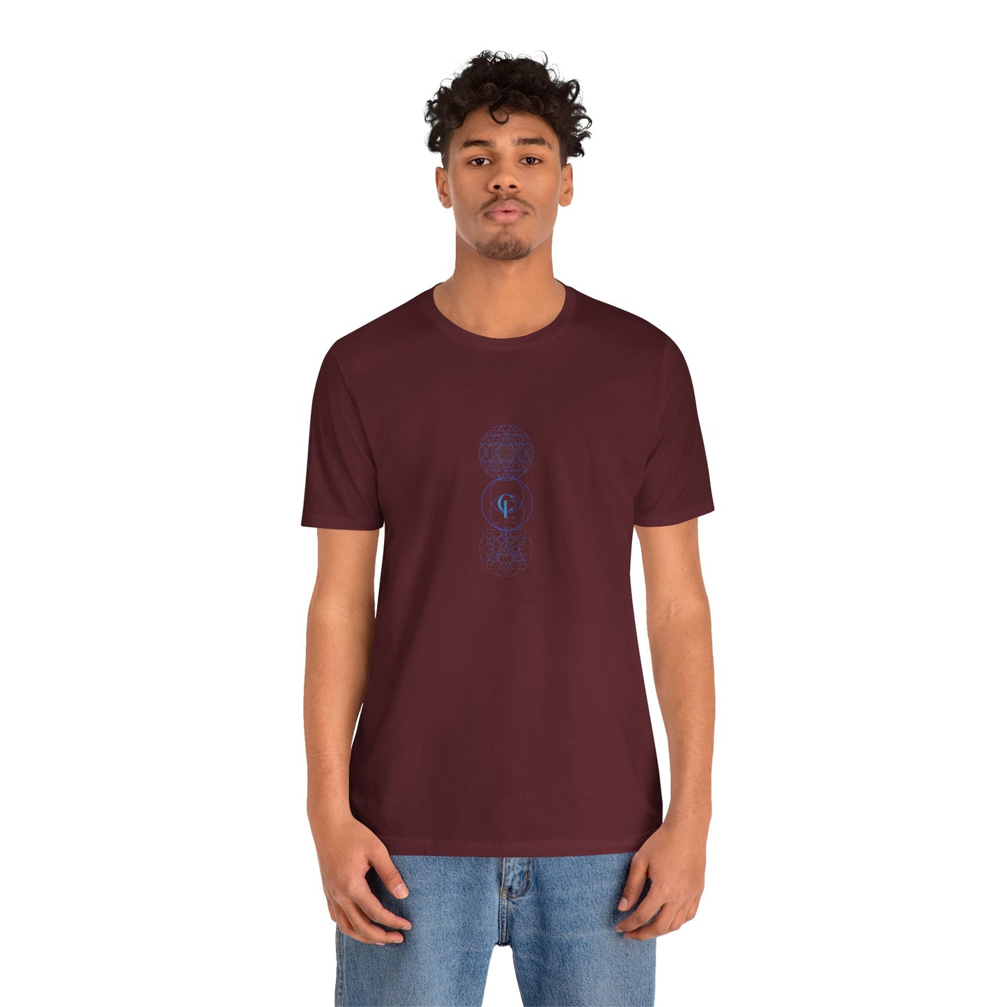 Short Sleeve T-Shirt with Sacred Geometry