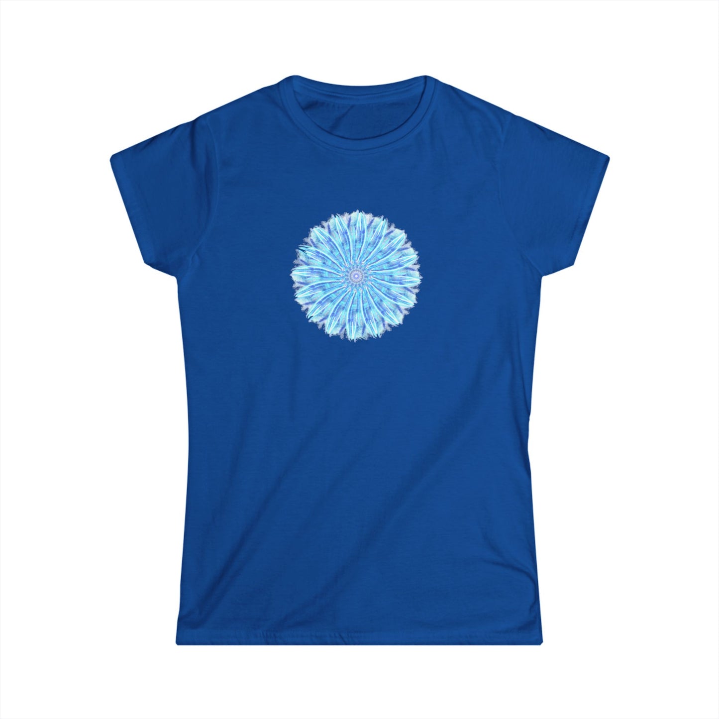 Women's Softstyle Tee with Sacred Geometry