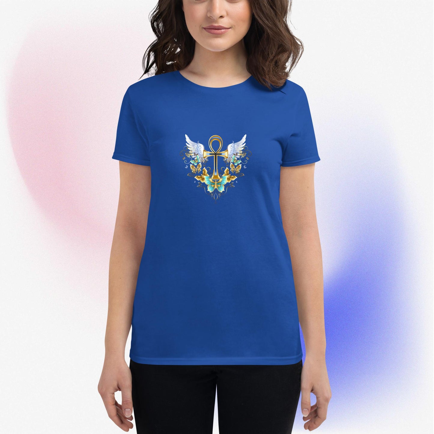 Egyptian Ankh & Butterfly T-Shirt