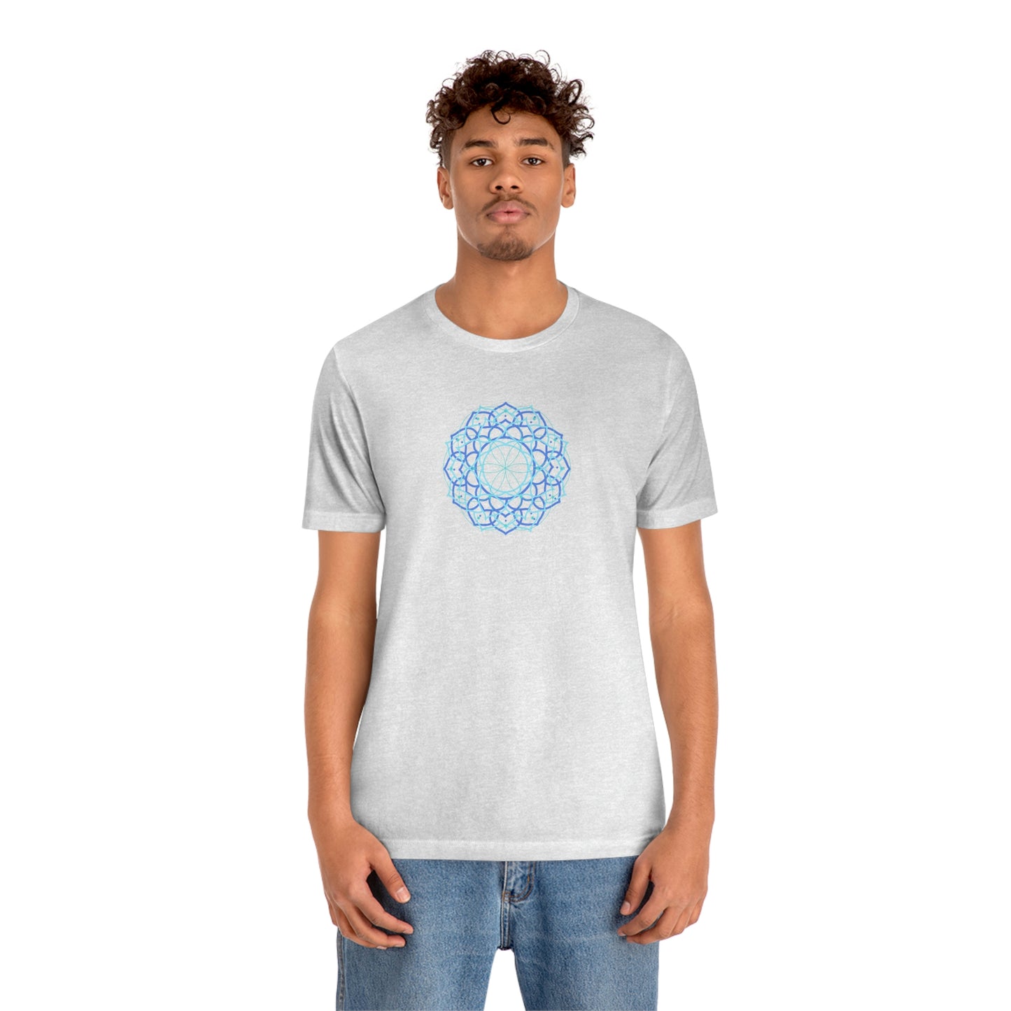 T-shirt with Sacred Geometry Design