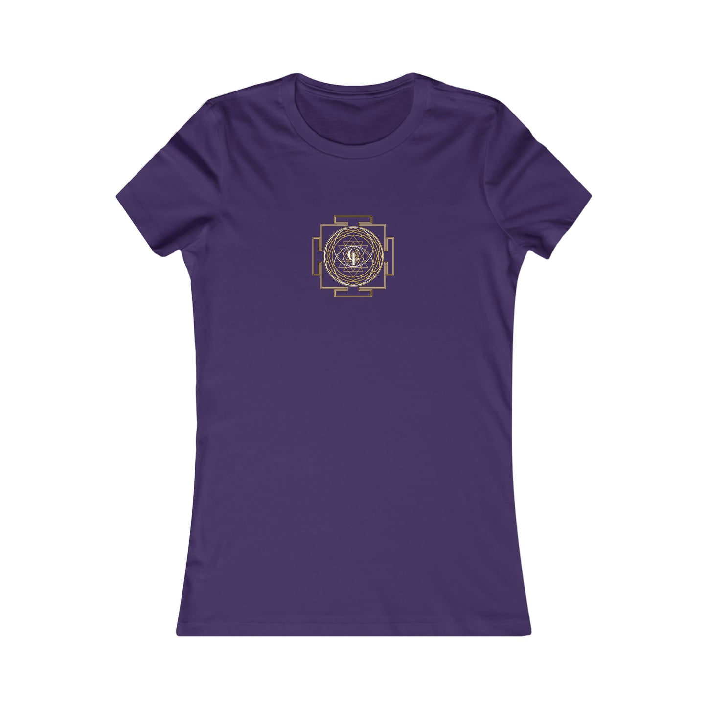 Women's T-Shirt with Sri-Yantra Design