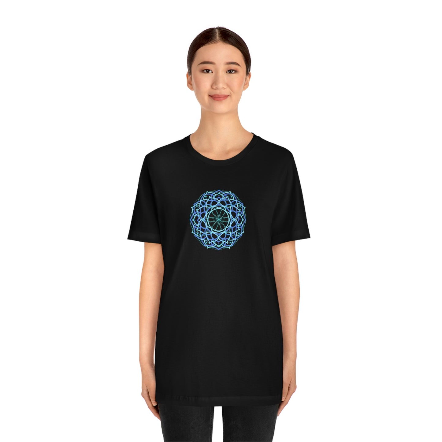 T-shirt with Sacred Geometry Design