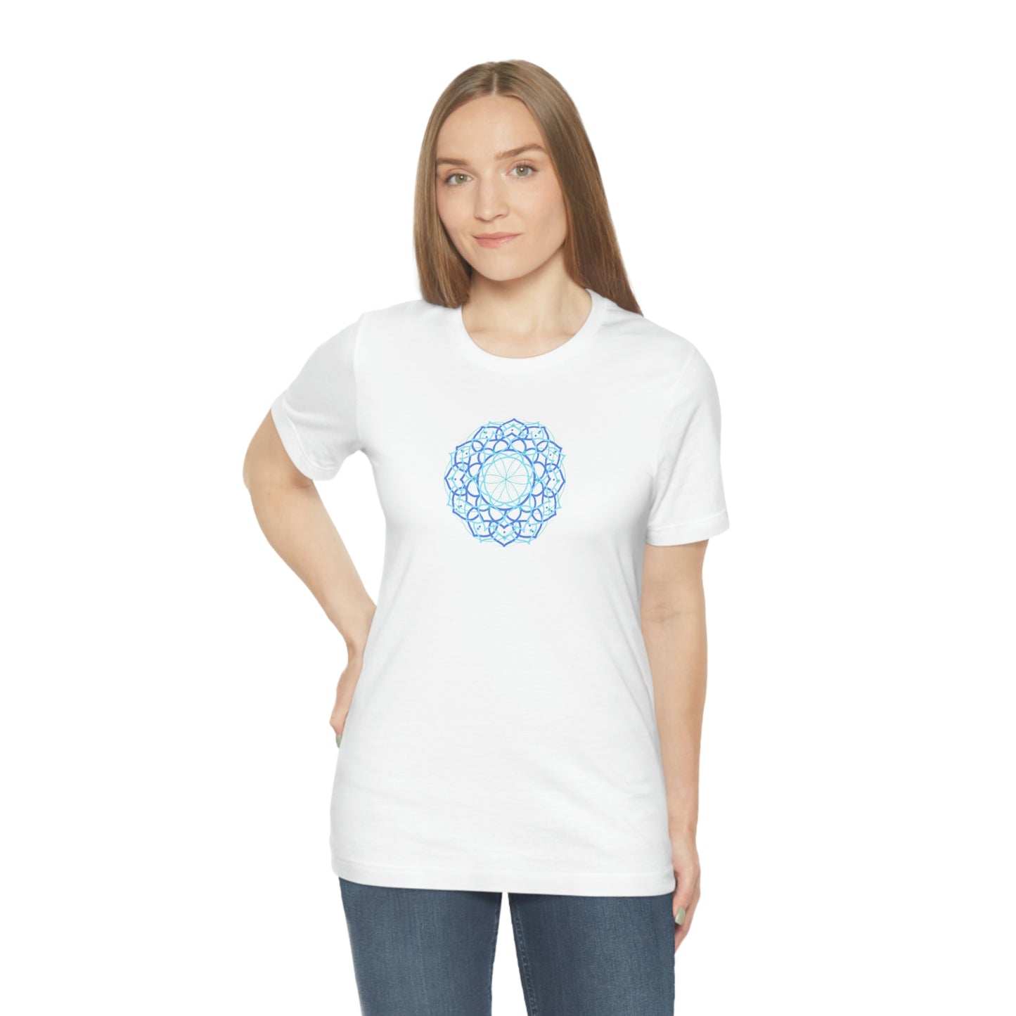 T-shirt with Sacred Geometry Design