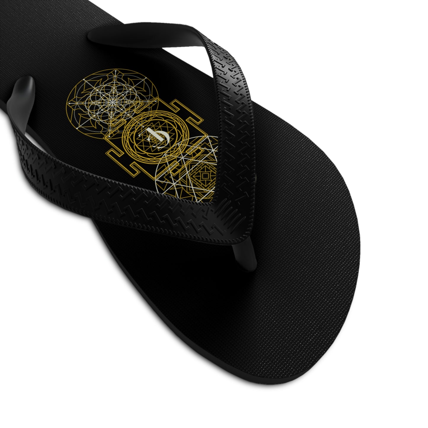 Unisex Flip-Flops with Sacred Geometry Designs