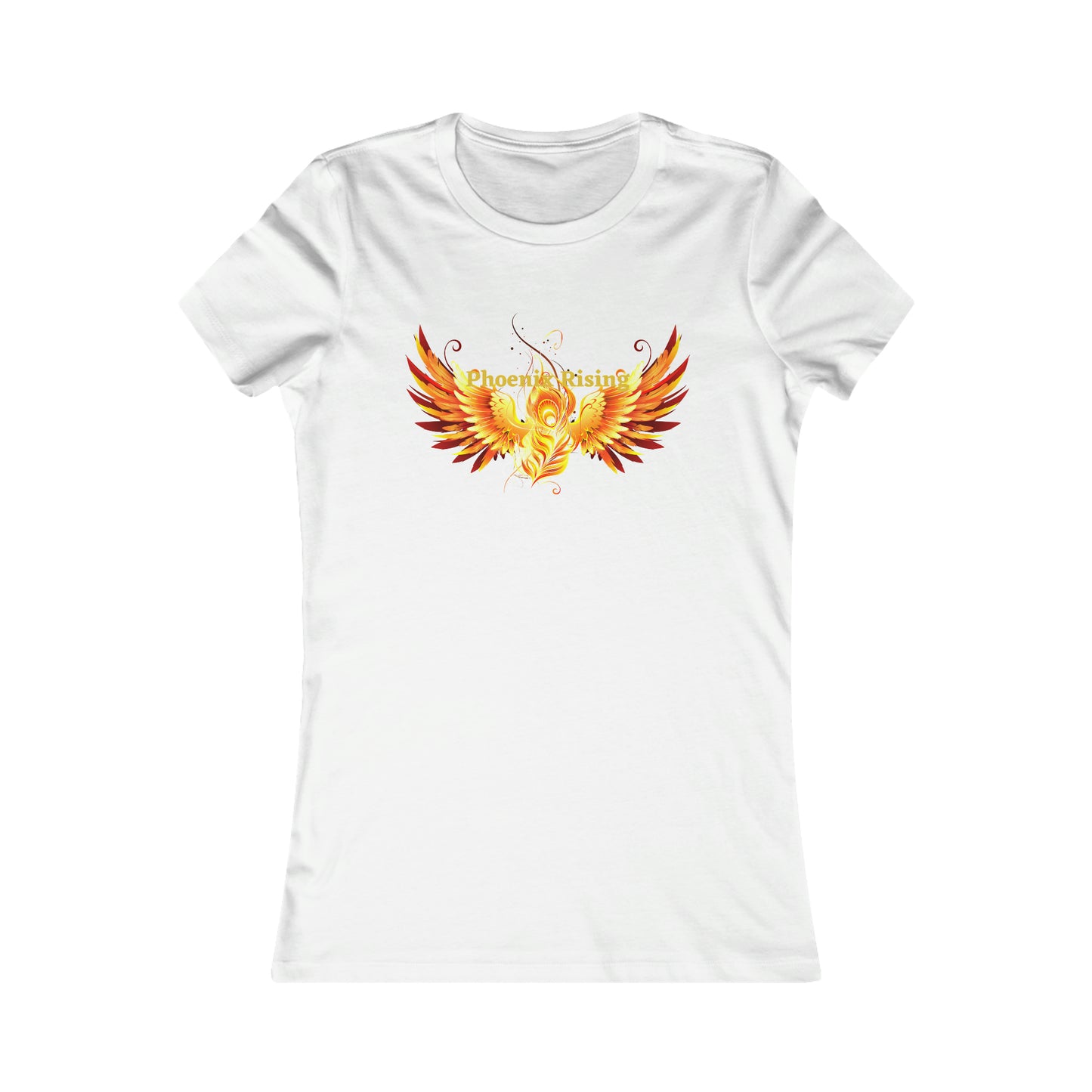 Women's T-Shirt with Phoenix Rising Design