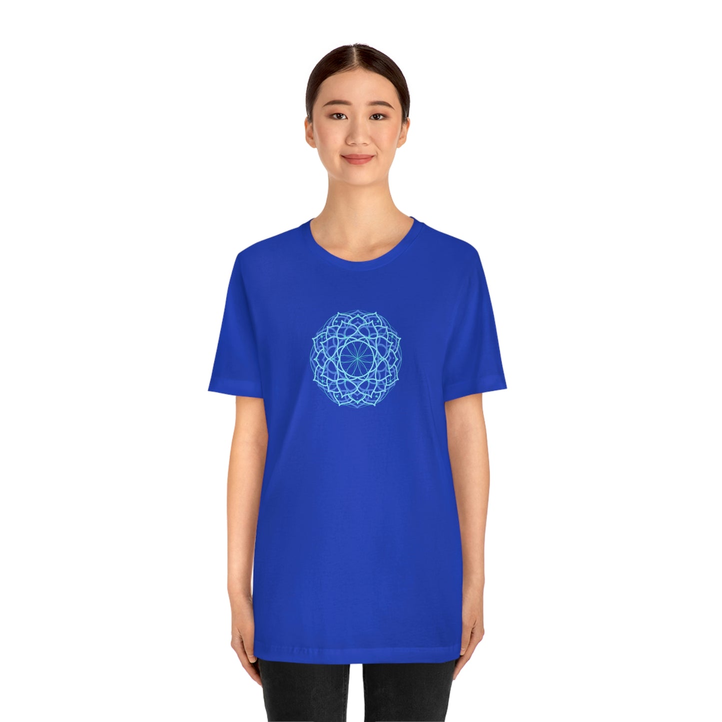 T-shirt with Sacred Geometry Design