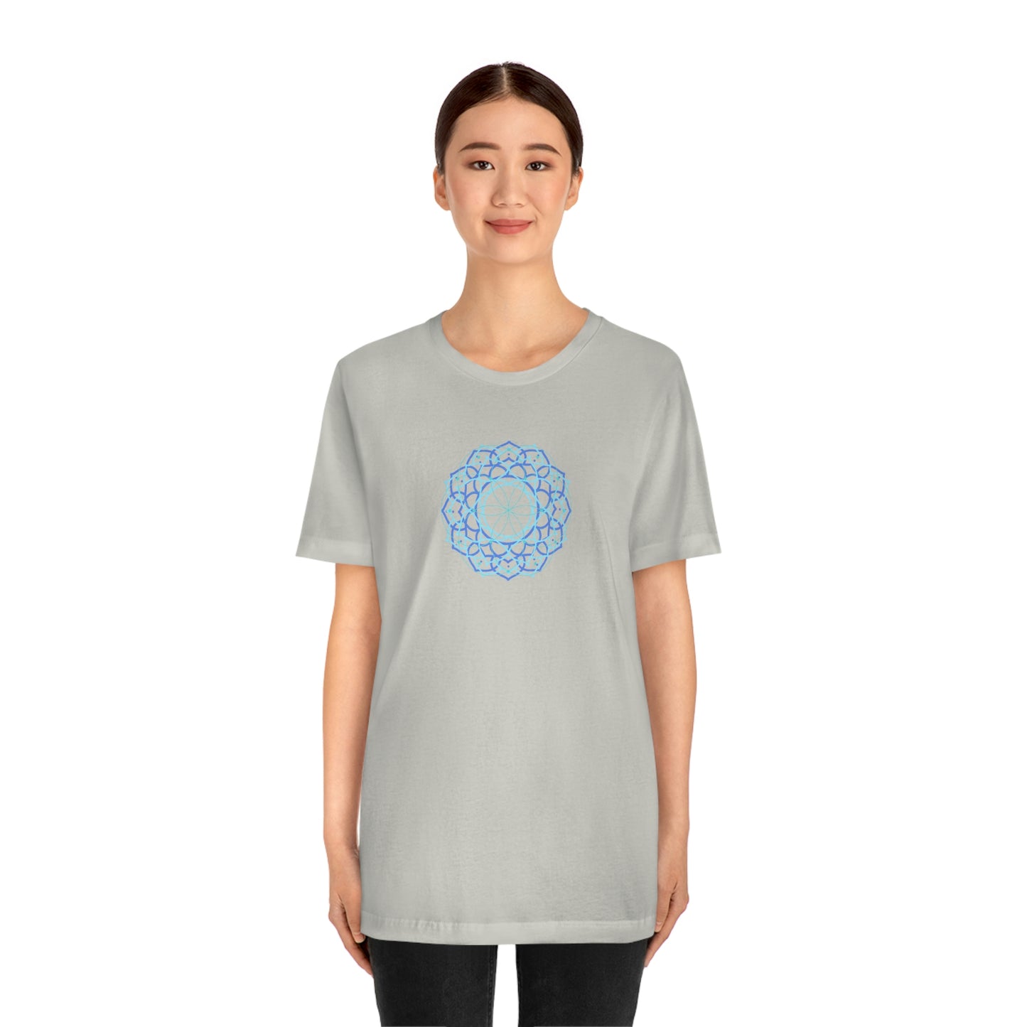 T-shirt with Sacred Geometry Design