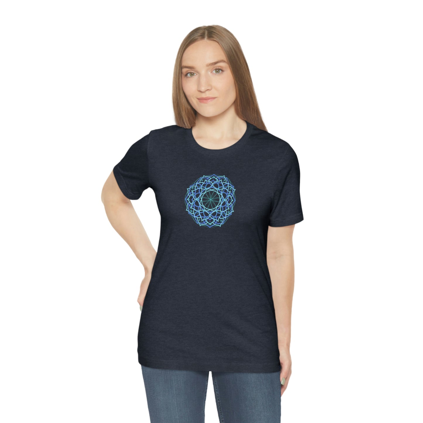 T-shirt with Sacred Geometry Design