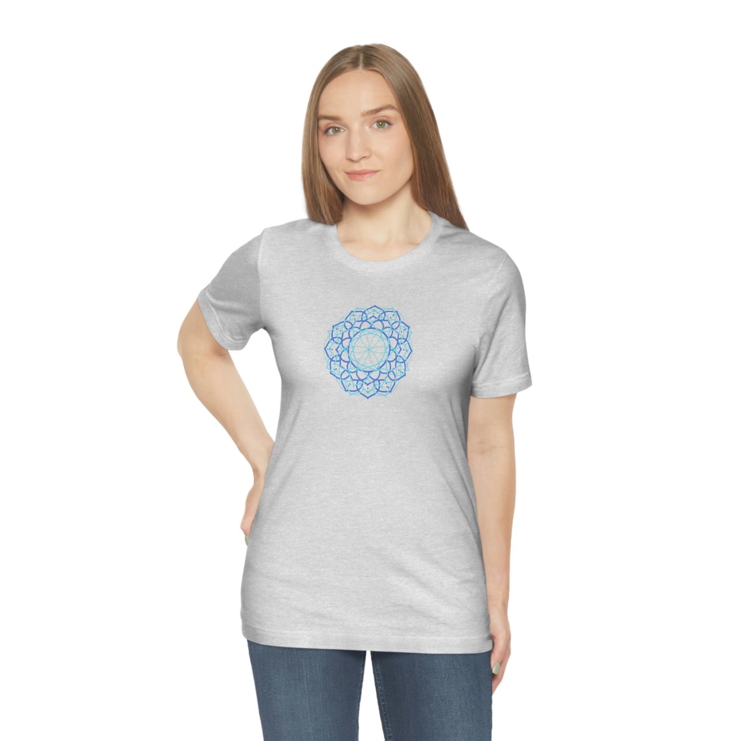 T-shirt with Sacred Geometry Design