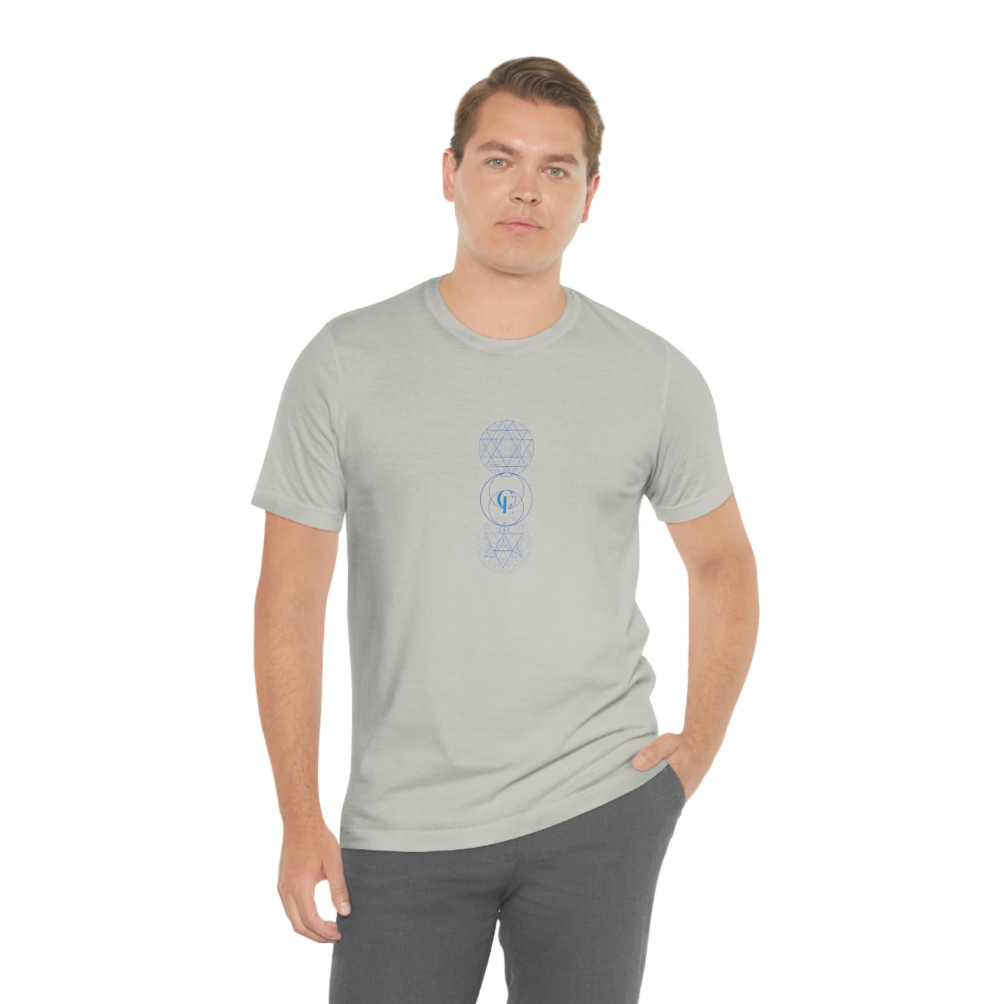 Short Sleeve T-Shirt with Sacred Geometry