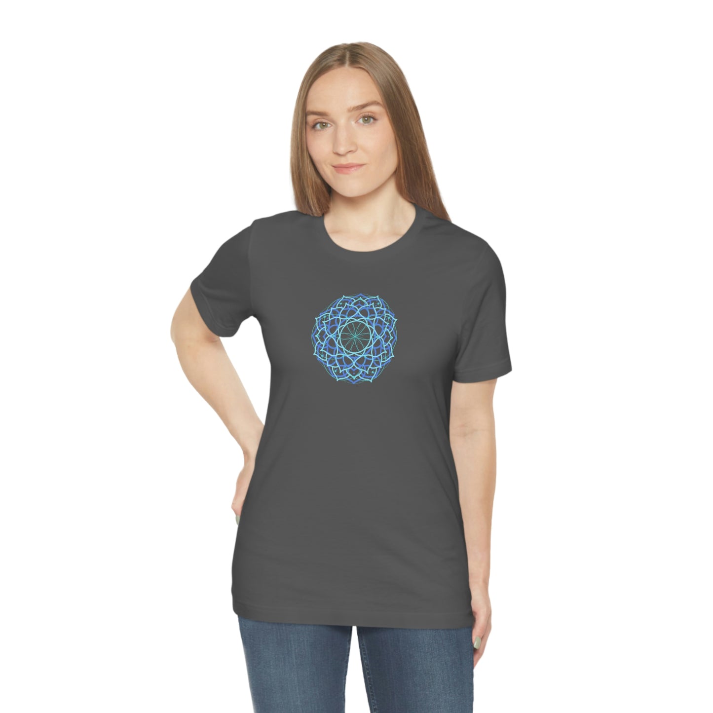 T-shirt with Sacred Geometry Design