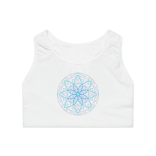 Sports Bra with Sacred Geometry