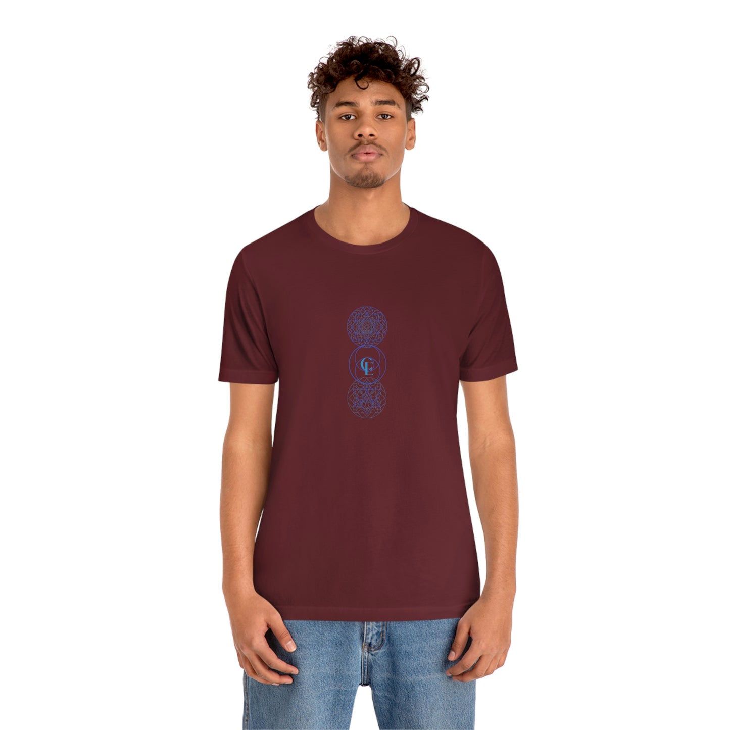 Short Sleeve T-Shirt with Sacred Geometry