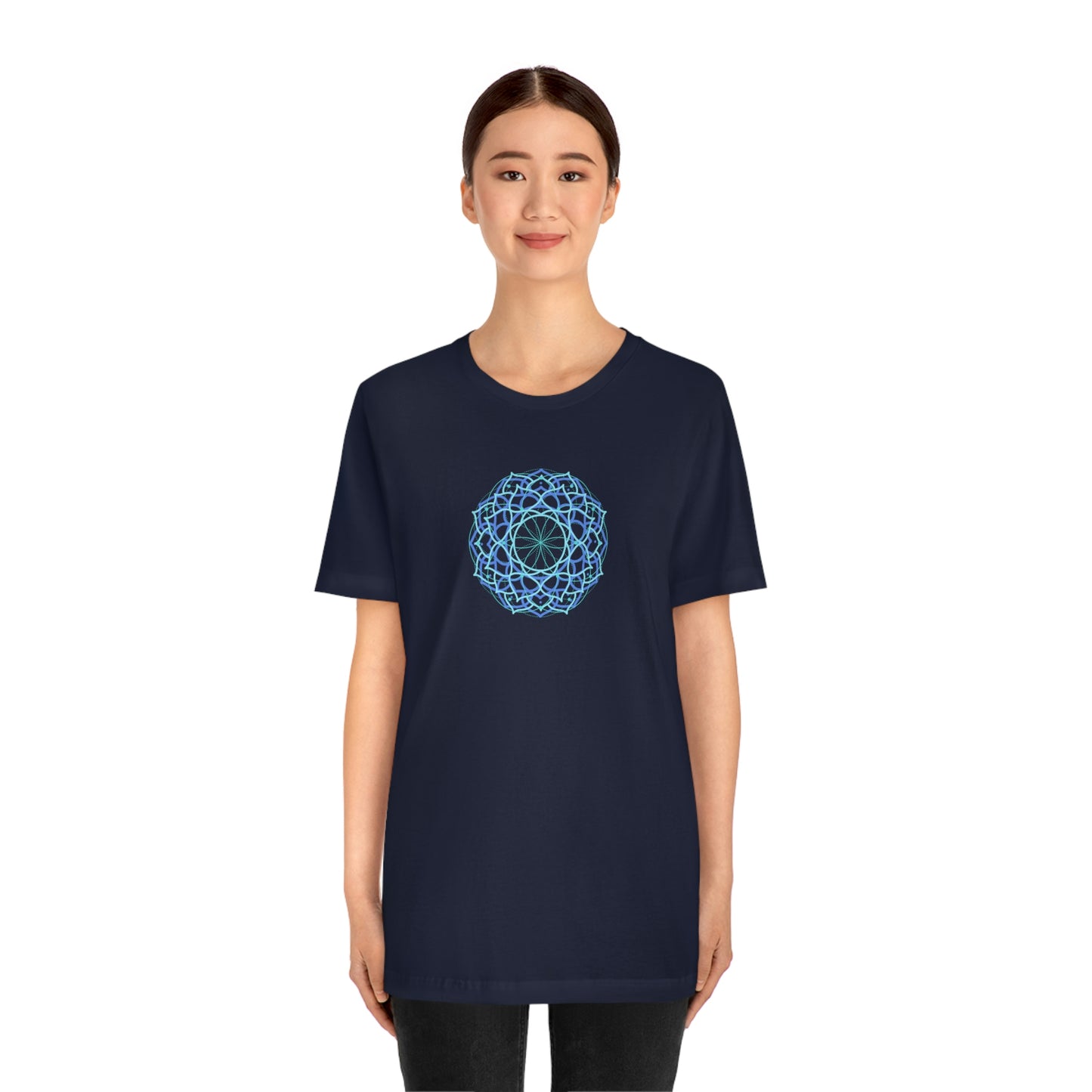 T-shirt with Sacred Geometry Design