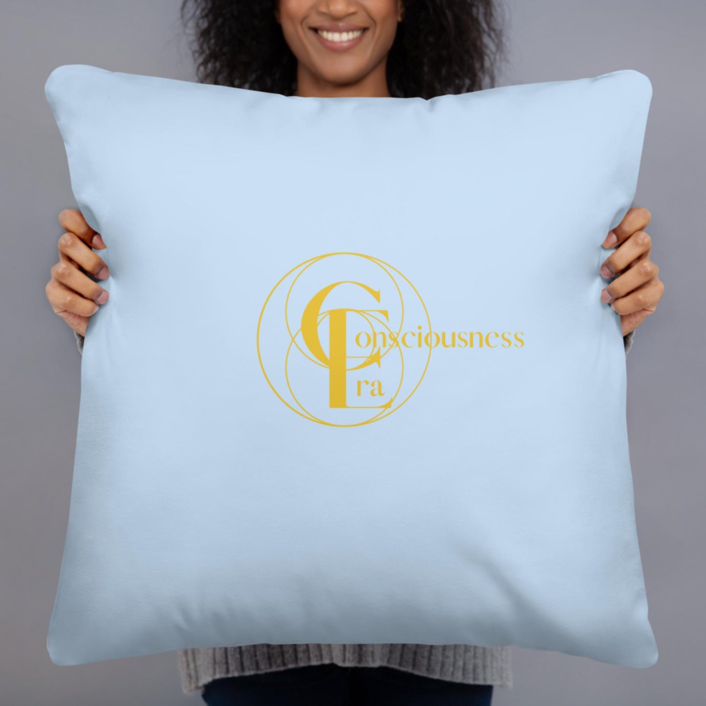 Basic dobble sided Pillow with Consciousness Era design