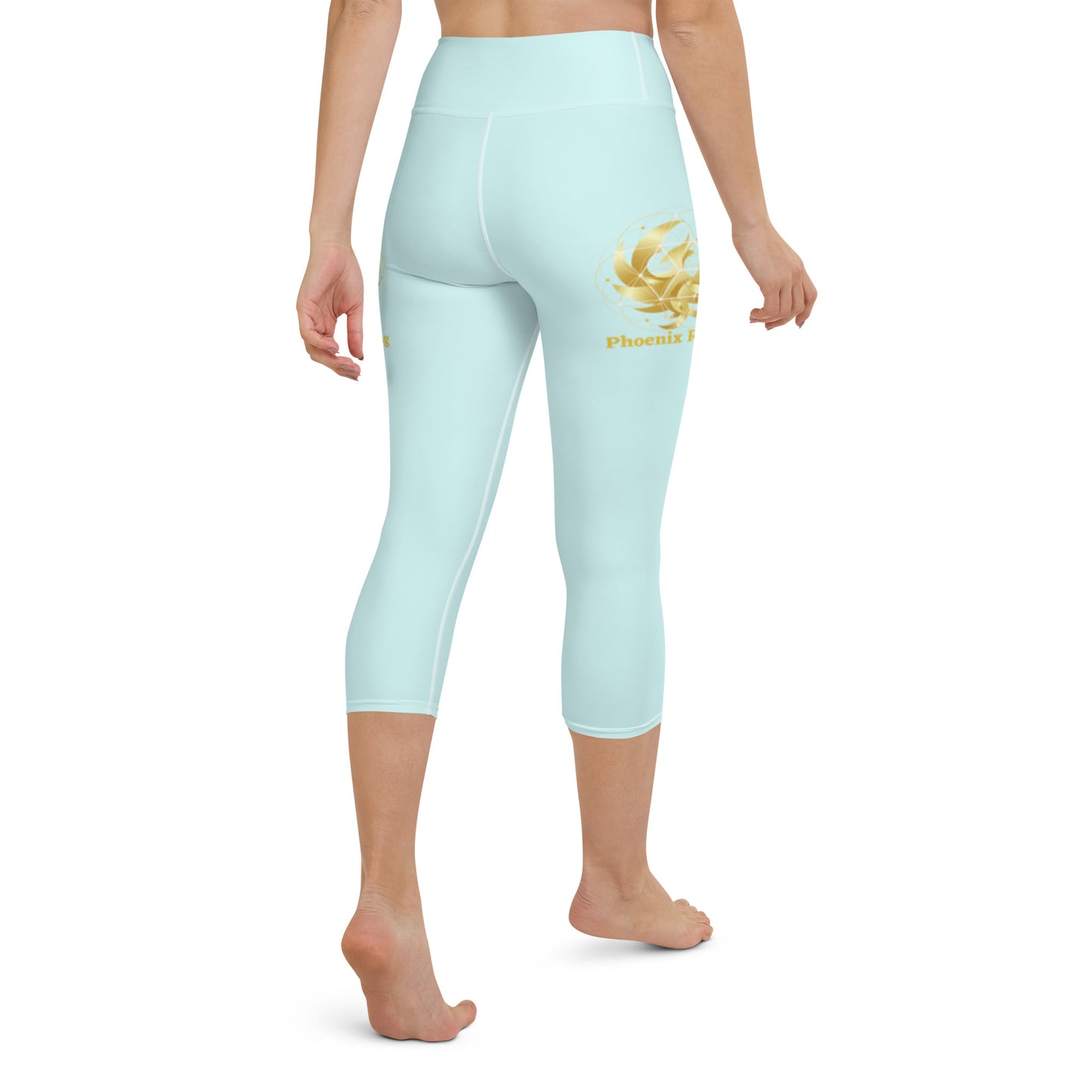 Yoga Capri Leggings with Phoenix Rising Logo