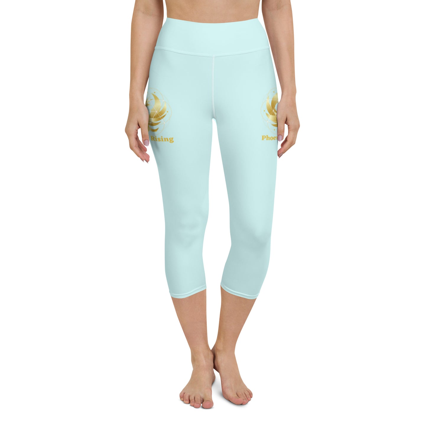 Yoga Capri Leggings with Phoenix Rising Logo