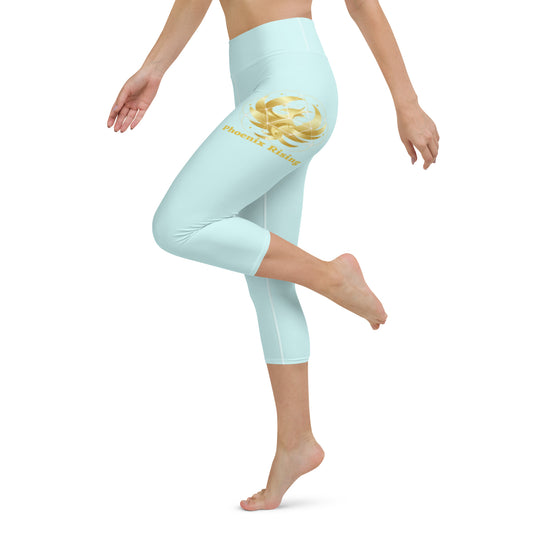 Yoga Capri Leggings with Phoenix Rising Logo