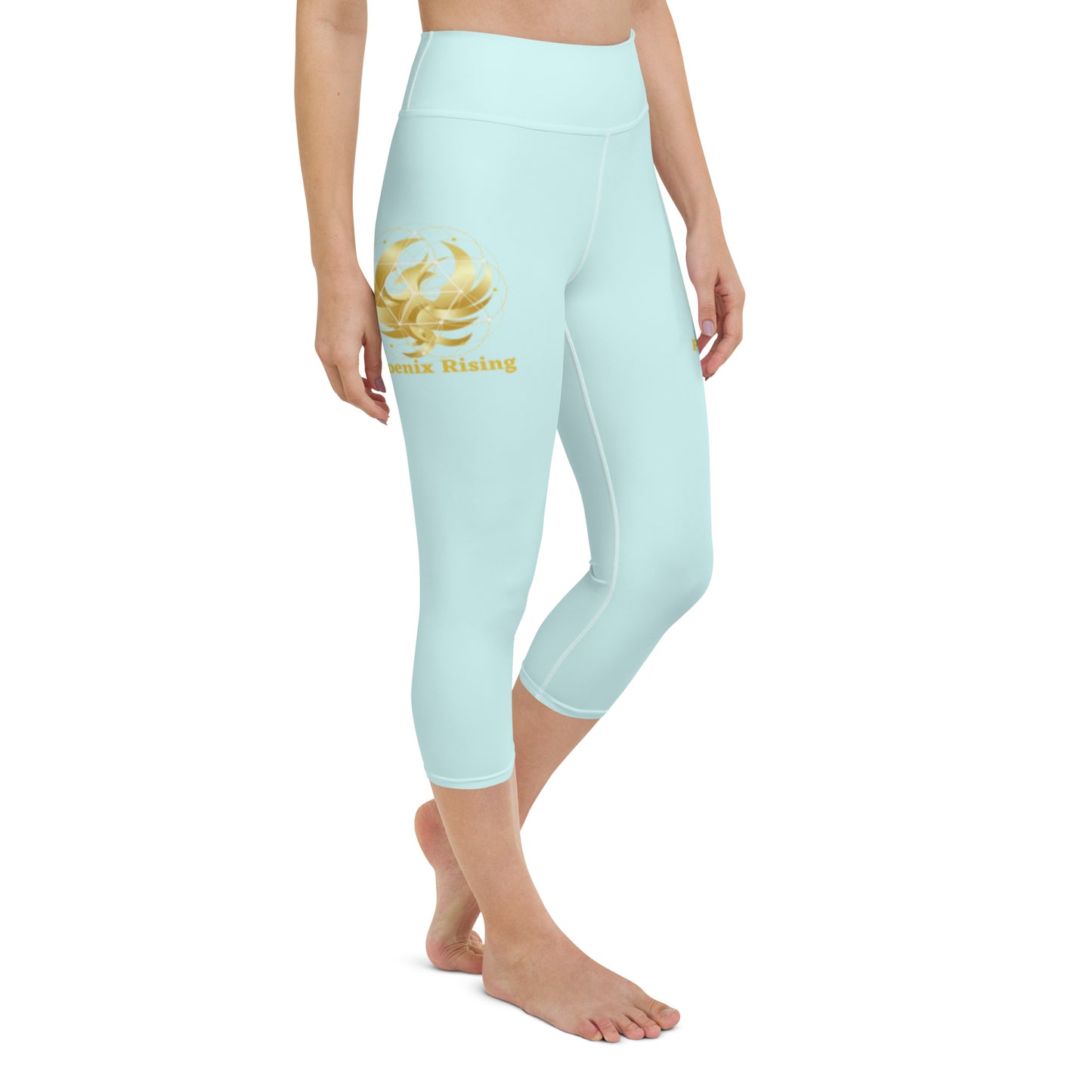 Yoga Capri Leggings with Phoenix Rising Logo