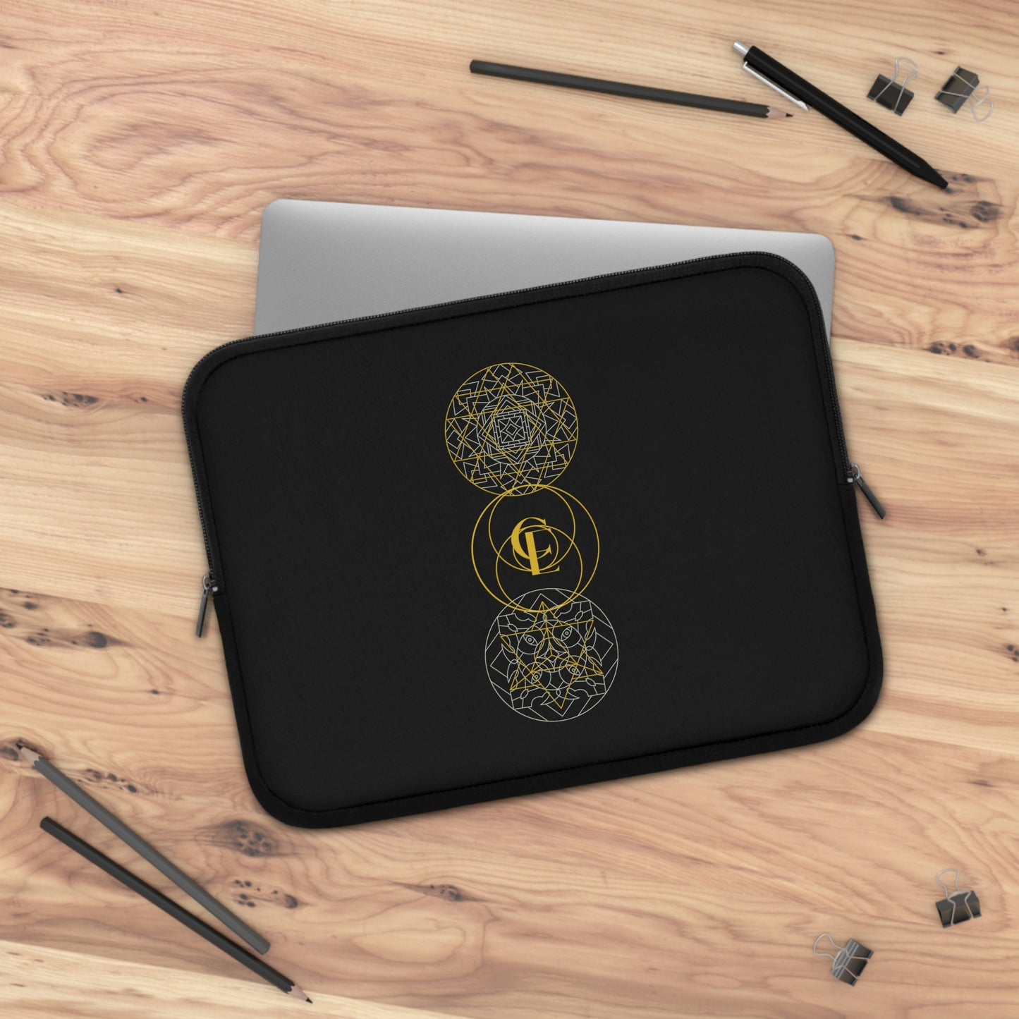 Laptop Sleeve with Sacred Geometry Designs