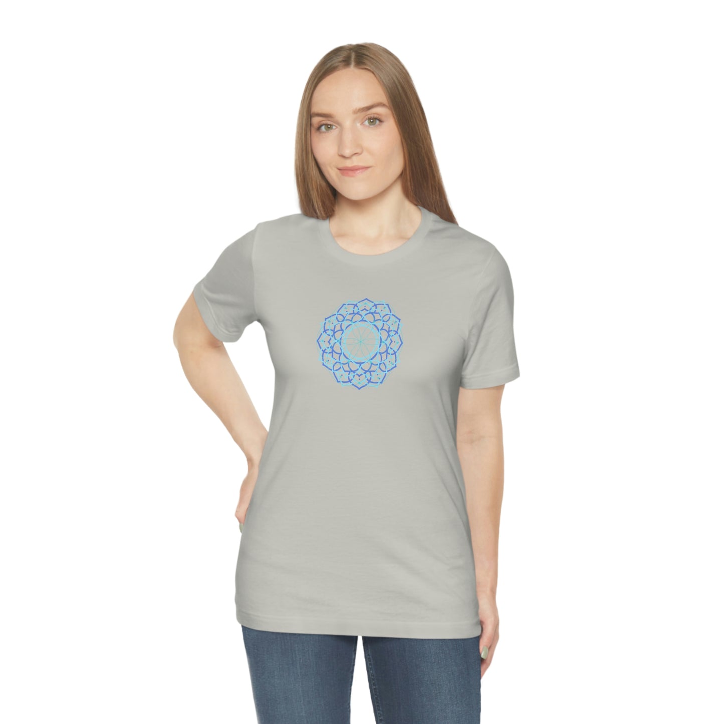 T-shirt with Sacred Geometry Design